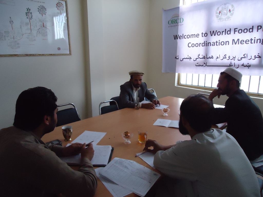  WFP coordination meeting in Paktika Province